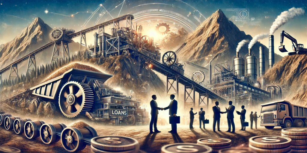 Financing mining